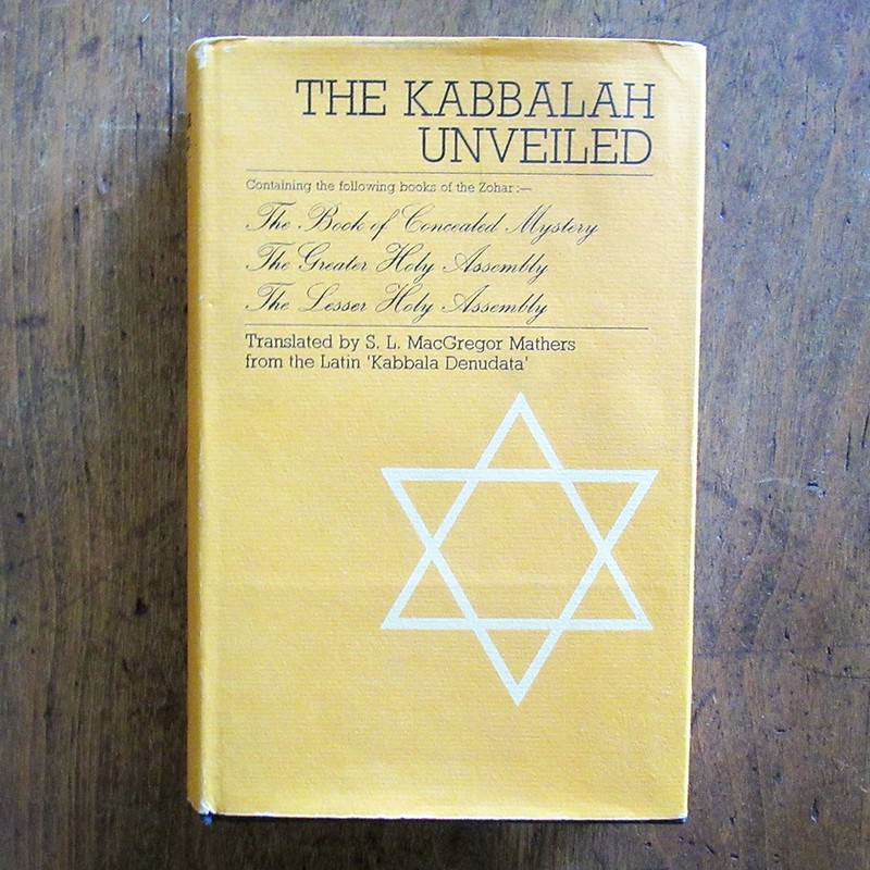 1971 THE KABBALAH UNVEILED translated by MacGregor Mathers HC DJ OTO