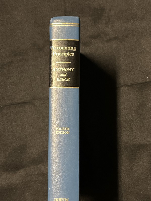 Accounting principles (Willard J. Graham Series In Accounting) 1979 (HC) 4th Ed gallery