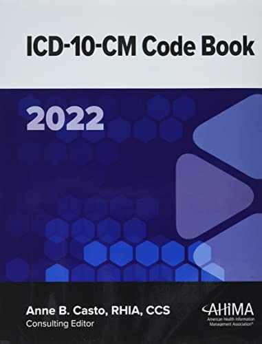 ICD-10-CM Code Book, 2022 – Paperback, by Casto Anne B. – Very Good j