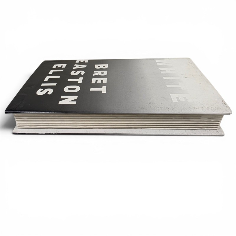 White Bret Easton Ellis First Edition Hardcover Book 2019 gallery