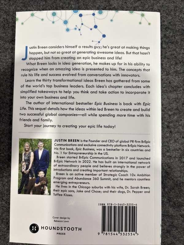 Epic Life: How to Build Collaborative Global Companies by Justin Breen 2022 NEW gallery
