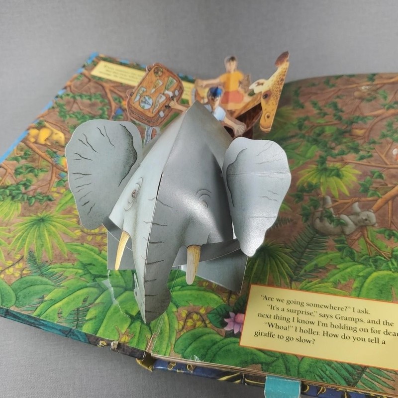 Jungle Adventure Pop-Up Vacation by Helen Balmer 1993 Hardcover Book gallery