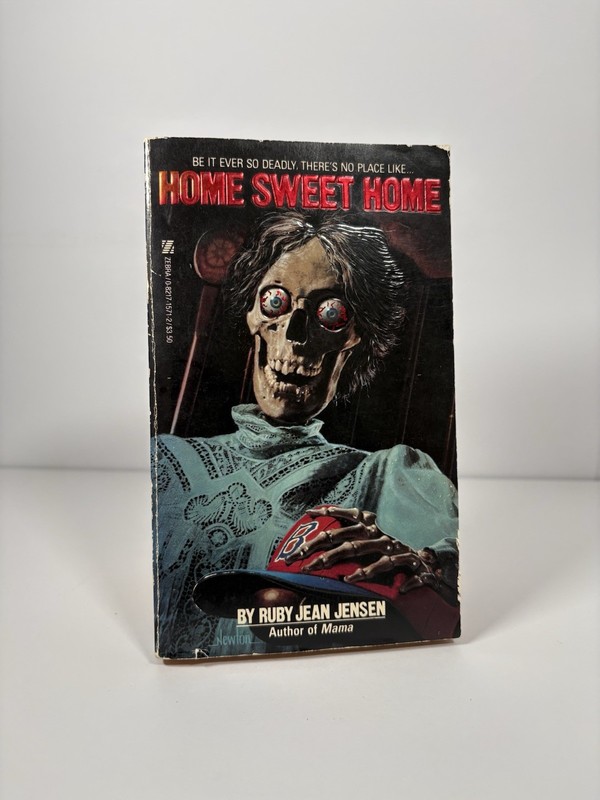 Home Sweet Home by Ruby Jean Jensen Zebra Horror First Print 1985 Vintage Horror