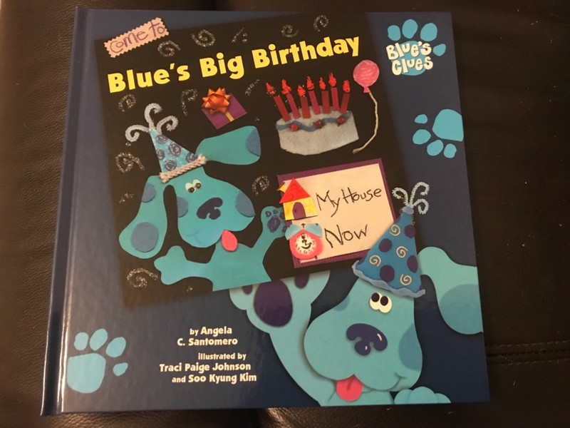 Blue’s Clues: Blue’s Big Birthday by Angela C. Santomero (1998, Hardcover) NEW!