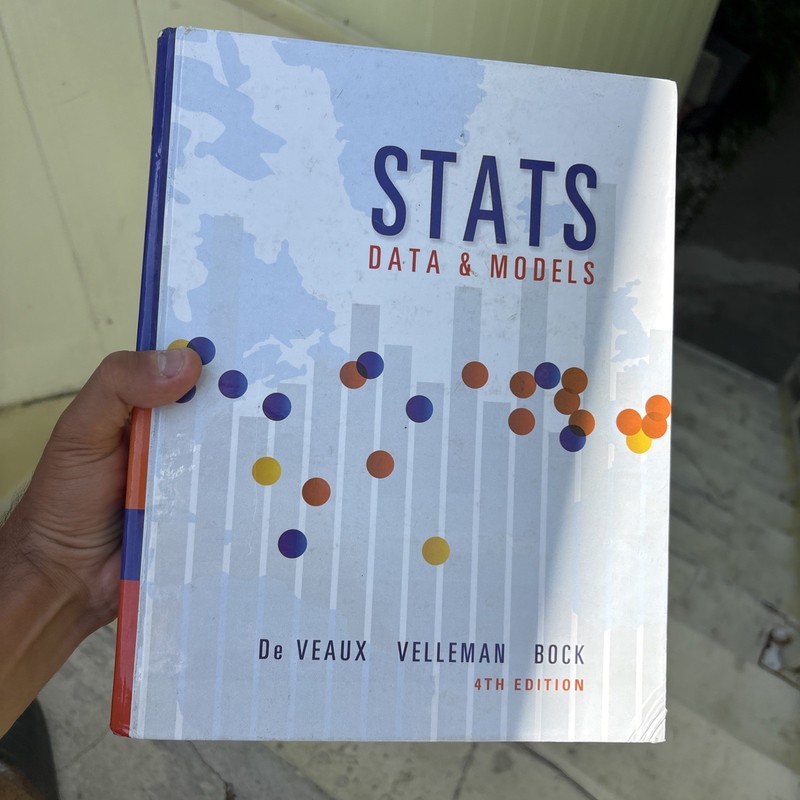 Stats : Data and Models, Hardcover by De Veaux, Richard D.; Velleman, Paul F….