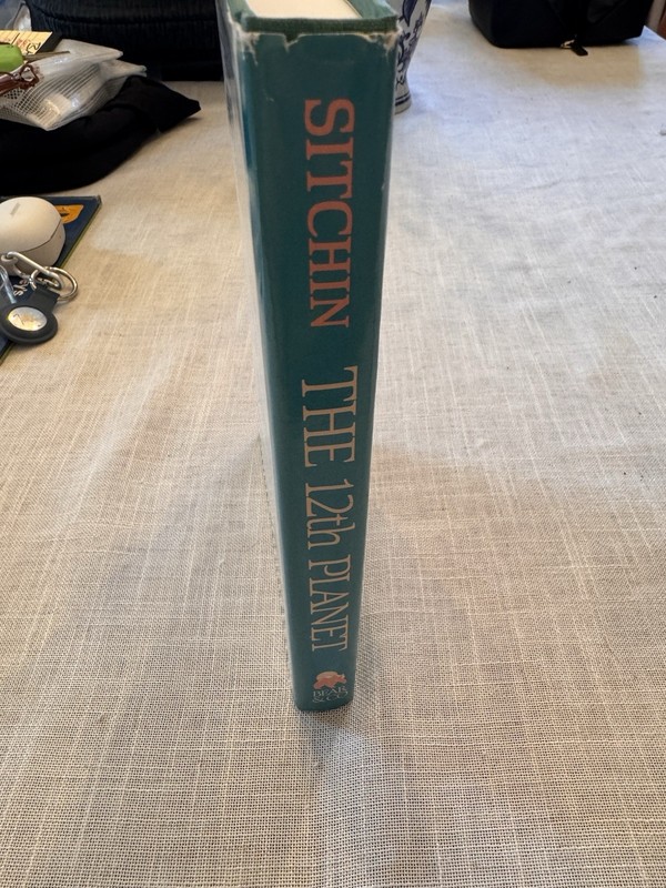 SIGNED The 12th Planet (Book I) by Zecharia Sitchin (1991 Hardcover Bear & Co) gallery