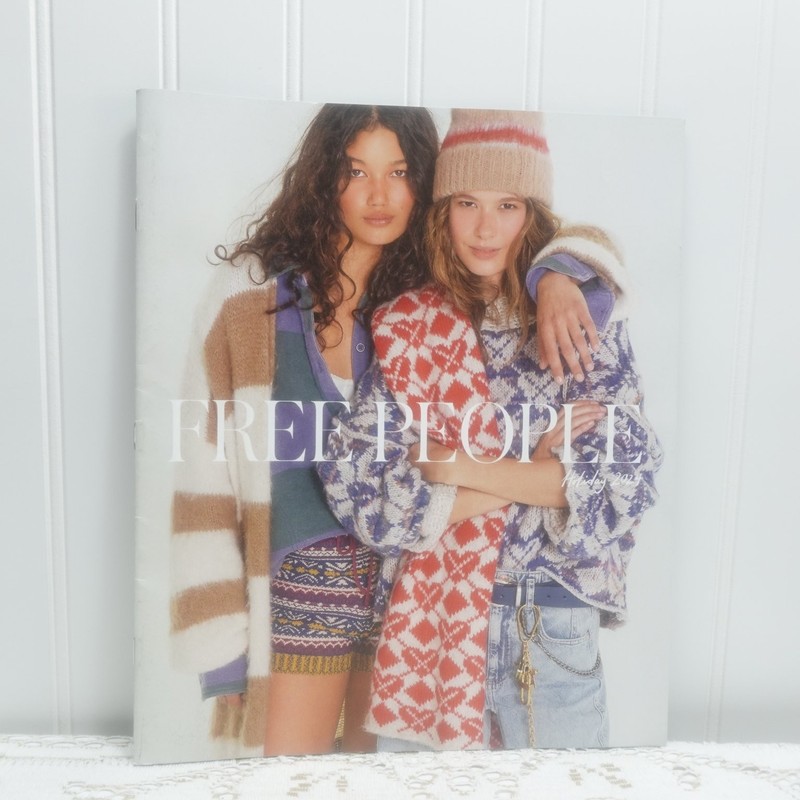 Free People «First Frost» Winter Fashion Catalog Lookbook Magazine