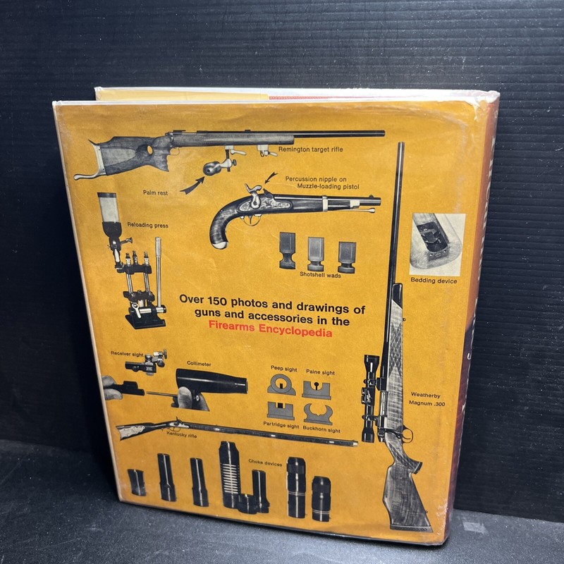 1st Edition FIREARMS ENCYCLOPEDIA George C. Nonte, Jr HC Mylar DJ 1973 Reference gallery