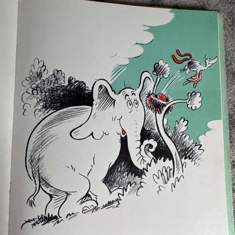 Vintage 1940 Horton Hatches The Egg Dr Seuss HC w/ Original Dust Jacket gallery