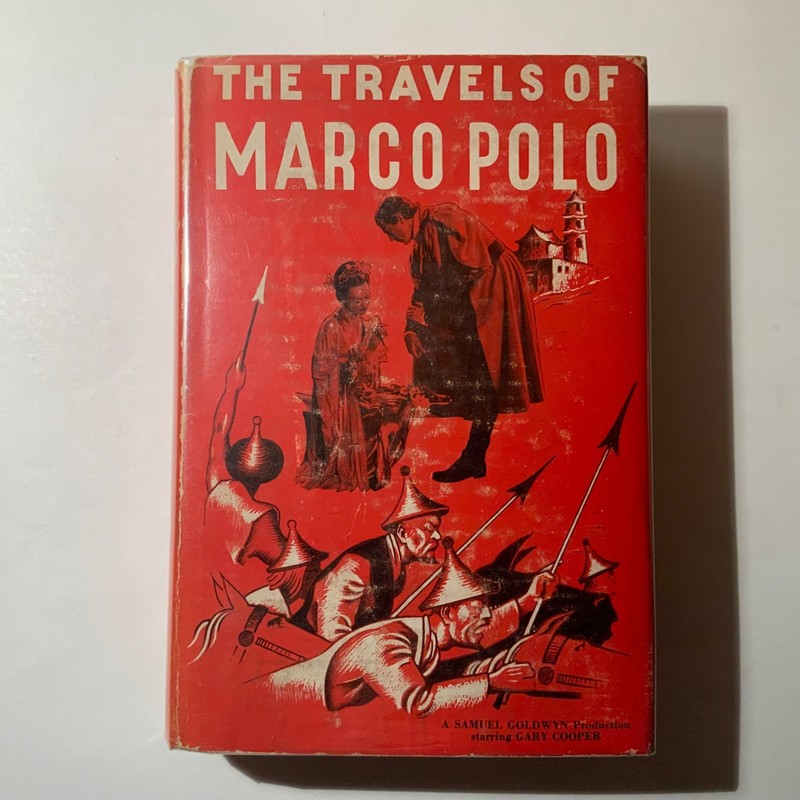 The Travels of Marco Polo 1938 Grosset & Dunlap photoplay edition Very Good+/VG+