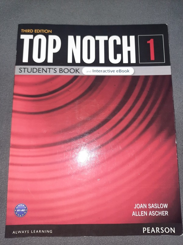 Top Notch Level 1 Student’s Book and Interactive eBook 3rd Ed by Joan Saslow