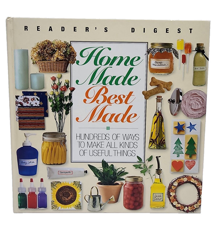 Home Made Best By Reader’s Digest HC 1998 339 Pages Crafts Garden Pets Herbs