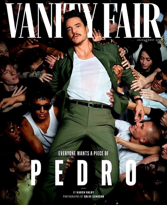 PEDRO PASCAL – VANITY FAIR MAGAZINE – JULY 2025 – AUGUST 2025 –