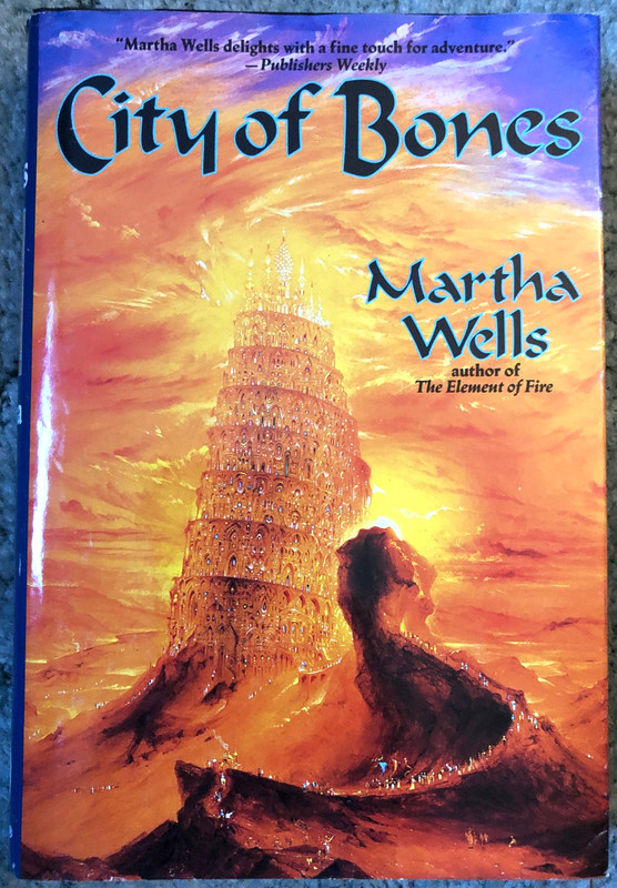 City of Bones, Martha Wells, 1995 Tor hardcover