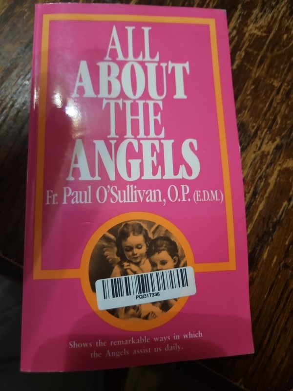 All about the Angels by Paul O’Sullivan 1991, Trade Paperback