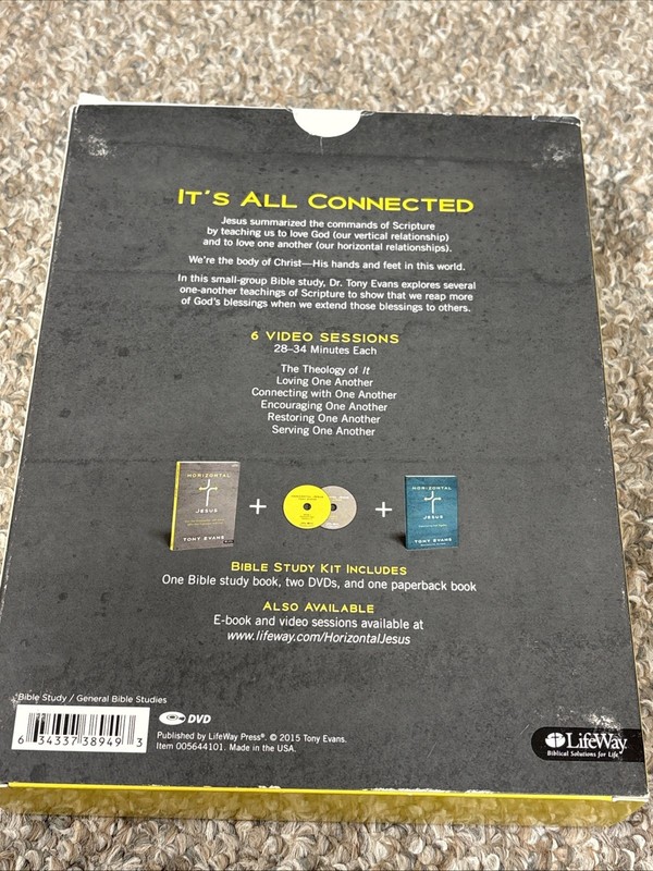 Horizontal Jesus Bible Study Kit by Tony Evans (2015) gallery