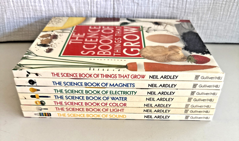 The Science Book of By Neil Ardley Lot Of 7 Hot & Cold Sound Magnets Air Etc gallery