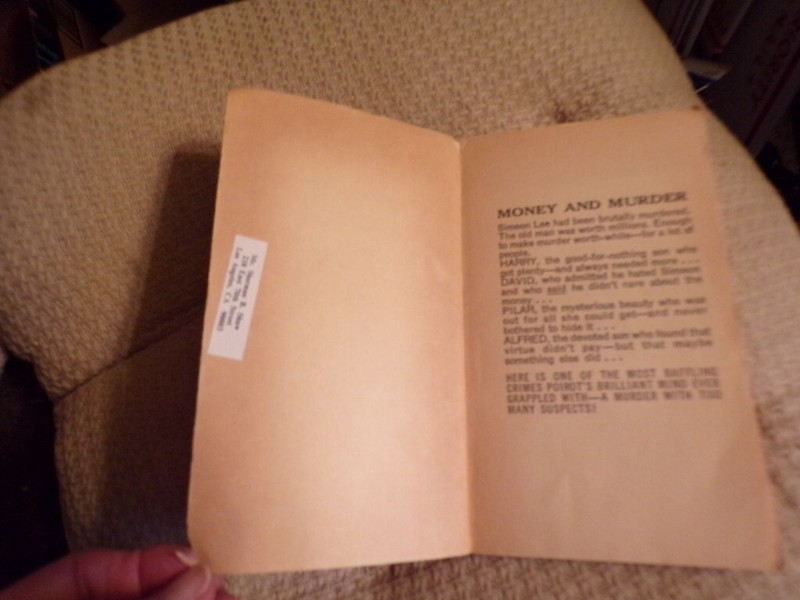 1962 A Holiday for Murder Agatha Christie Mystery Bantam Paperback gallery