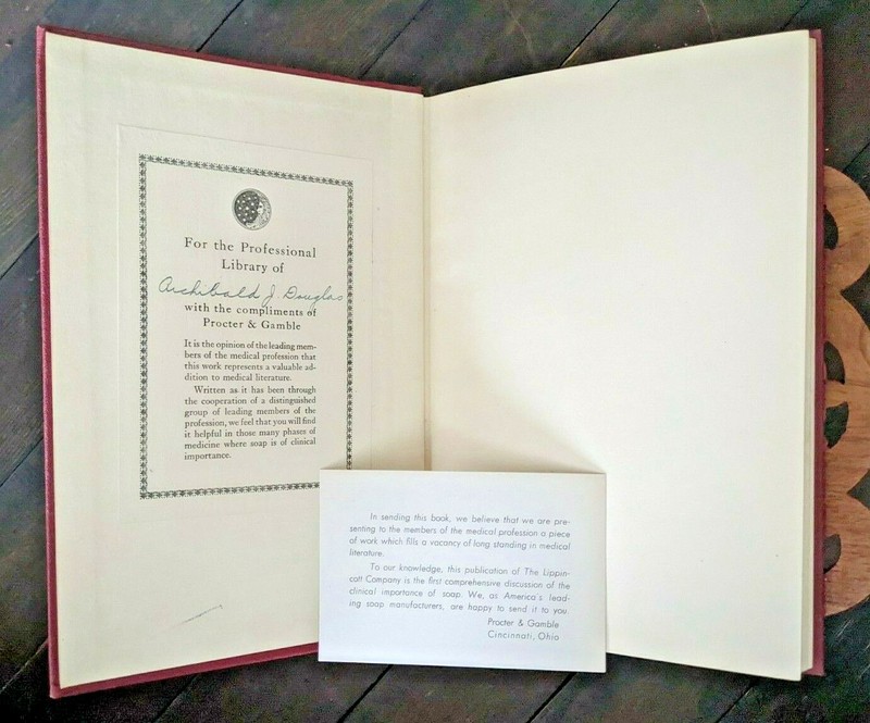 Medical Uses of Soap a Symposium ed Morris Fishbein 1946 Proctor Gamble 1st Ed.