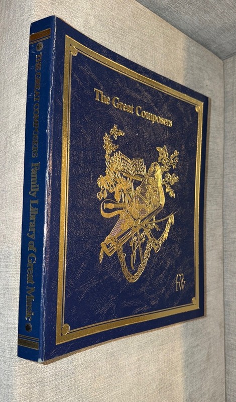 Funk & Wagnalls The Great Composers Binder Family Library of Great Music VTG