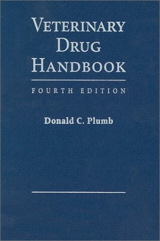 VETERINARY DRUG HANDBOOK (DESK EDITION) By Donald C. Plumb **Mint Condition**