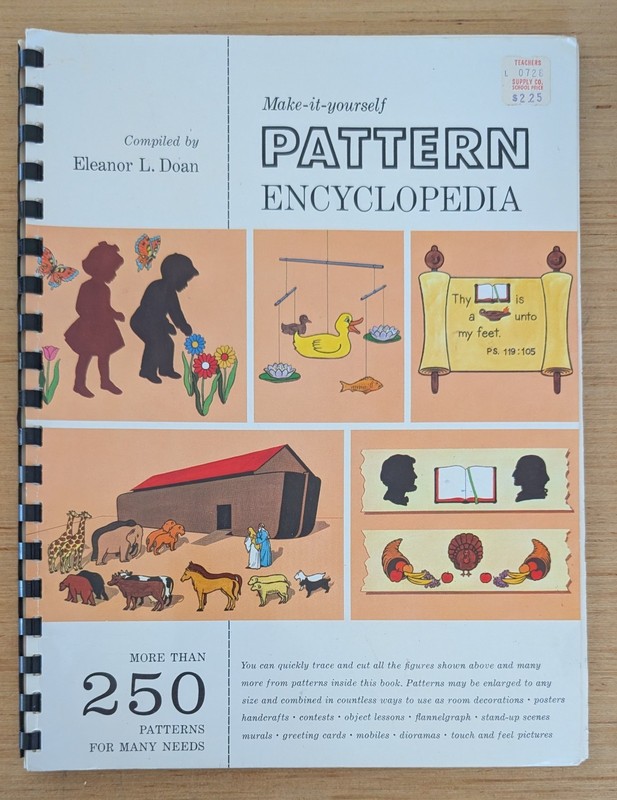 Make It Yourself Pattern Encyclopedia Eleanor L Doan Vtg Christian Crafts 1962