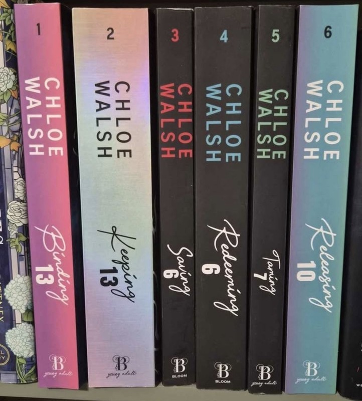 Chloé Walsh Boys of Tommen Series Vol 1-6 Paperback Set Romance Fiction
