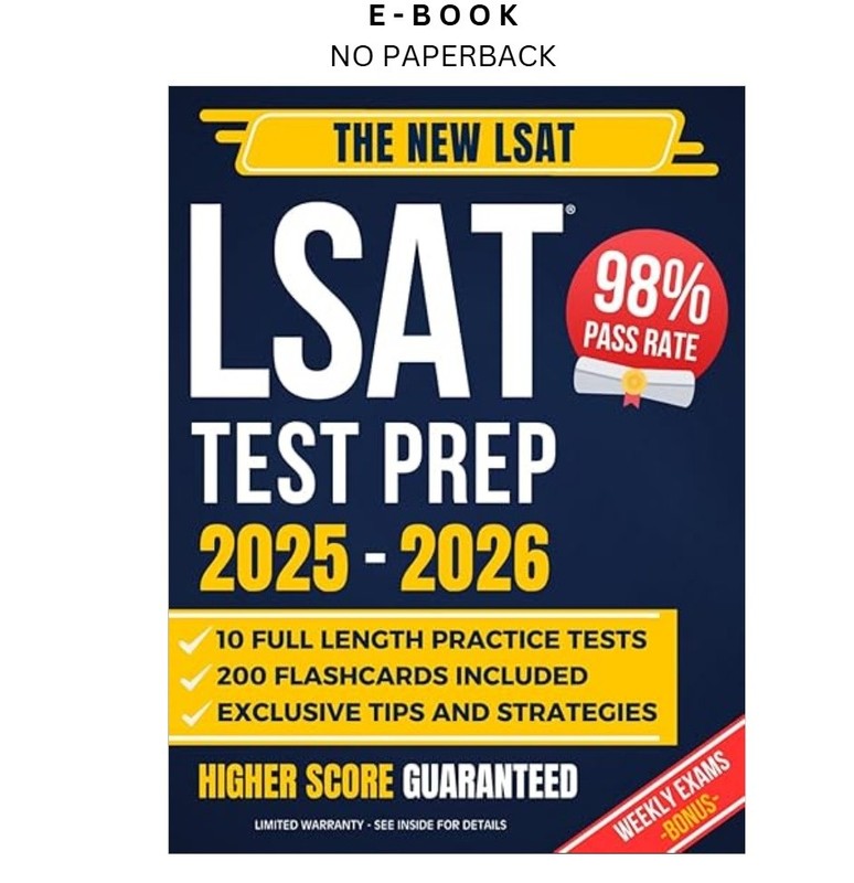 LSAT Test Prep: The Complete Study Guide to A, Ethan Sterling 2025