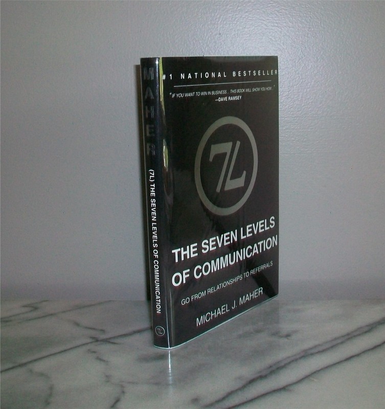 *Signed & Inscrbd* 7L : THE SEVEN LEVELS OF COMMUNICATION Michael J. Maher HC/DJ gallery