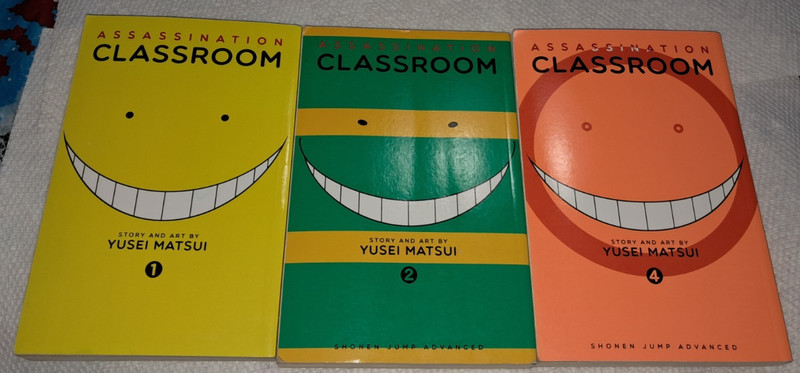 Assassination Classroom Lot 1,24, Yusei Matsui Shonen Jump Manga Action Comedy