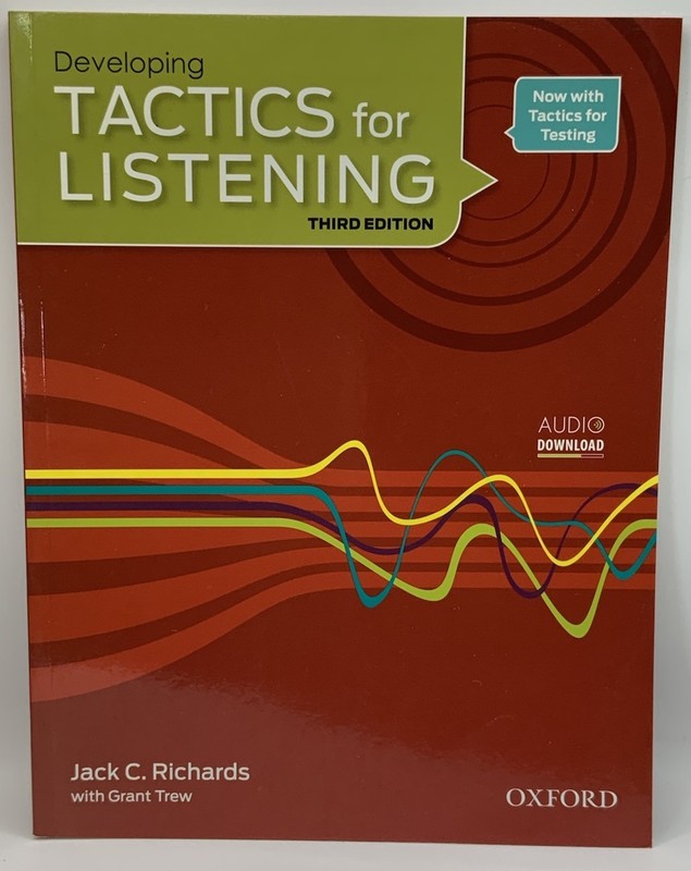 Developing Tactics for Listening, 3rd Edition – paperback Jack C. Richards|G…