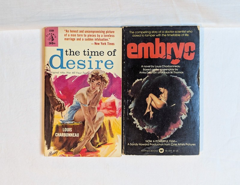Lot Of 14 Louis Charbonneau Books Embryo Sentinel Earthling Ice Lair Barrier gallery