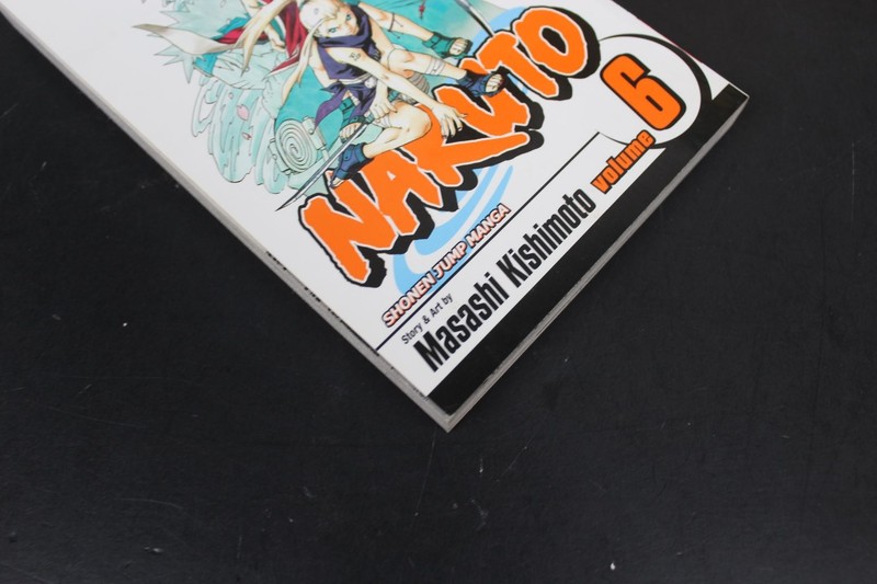 Naruto Vol 6 The Forest of Death Masashi Kishimoto Manga Shonen Jump 2008 VIZ VG gallery