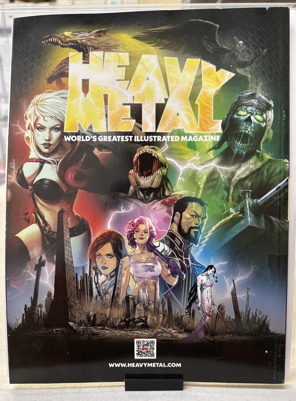 Heavy Metal magazine #320 CVR A Alex Ngo low print final issue (2022) VF 8.0 gallery