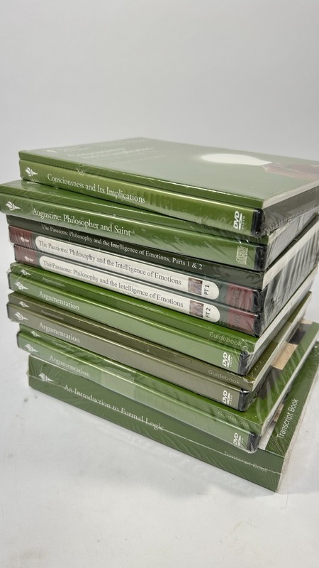 Lot of 7 The Great Courses; Philosophy; Course Guidebooks & Transcripts – Sealed