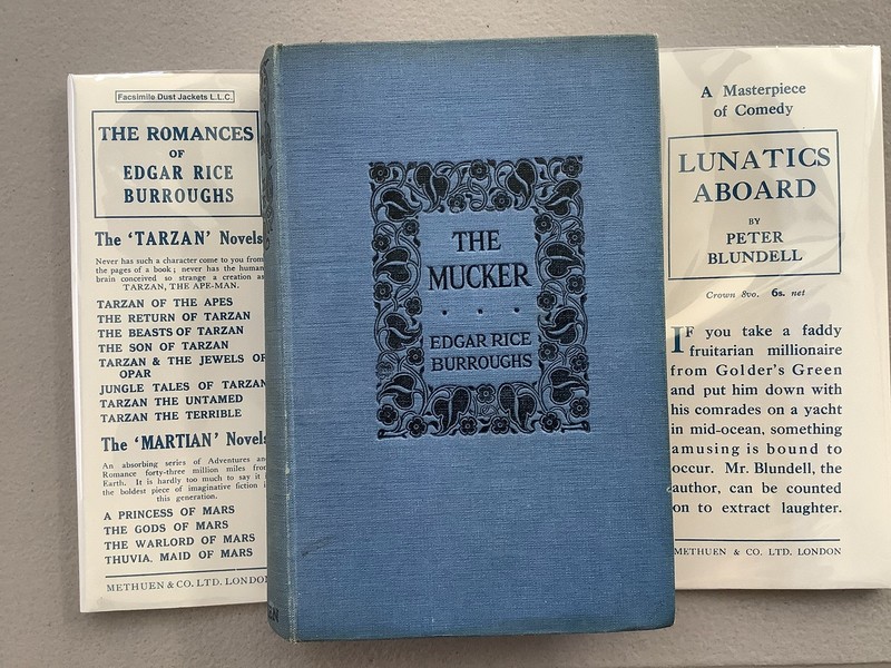 The Mucker, Edgar Rice Burroughs, 1921, Methuen 1st Ed. with DJ! gallery