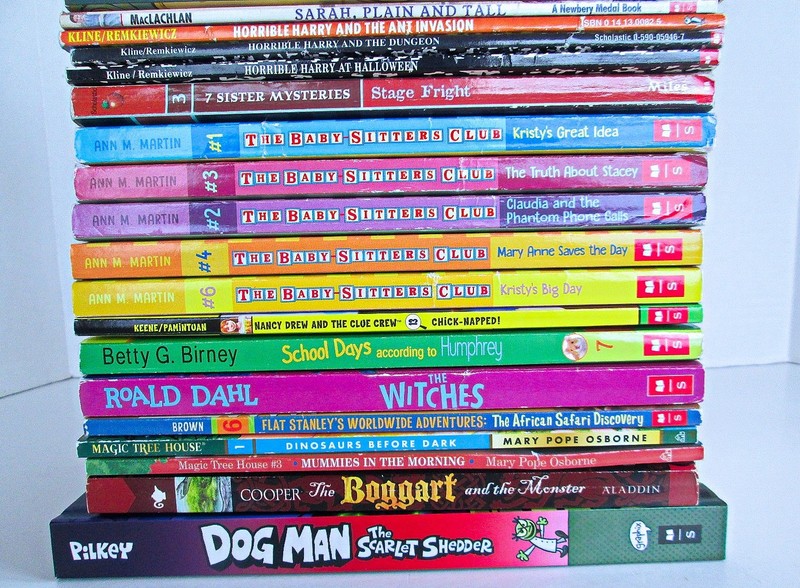 Kids Books Lot of 26, Scholastic, Popular and Others, Mixed School Ages Genres gallery