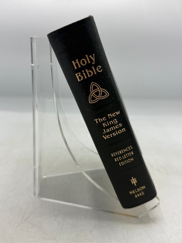 Holy Bible New King James Version 1985 Red Letter Compact Thomas Nelson