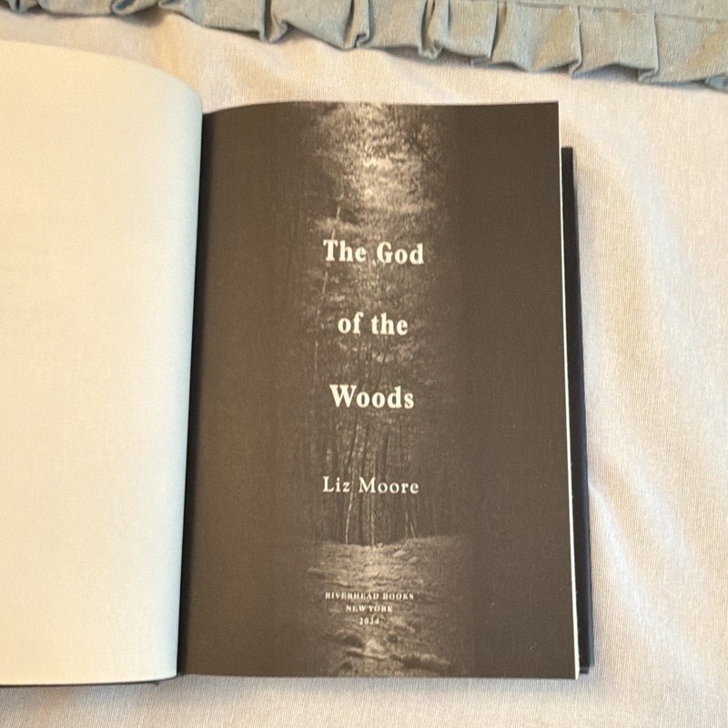 The God of the Woods by Liz Moore Hardcover Riverhead Books 2024 Dust Jacket gallery