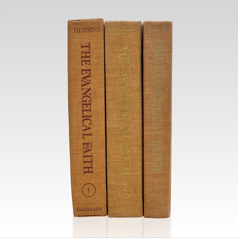 1974 GEOFFREY W. BROMILEY. The Evangelical Faith. 3 Vol. SET VINTAGE