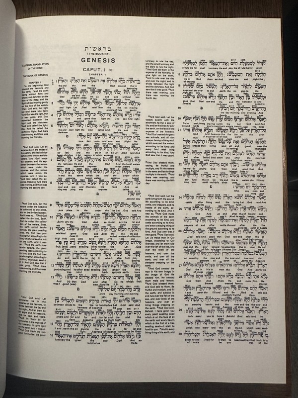 The Interlinear Bible: Hebrew Greek English by Jay P. Green (2016, Hardcover) gallery