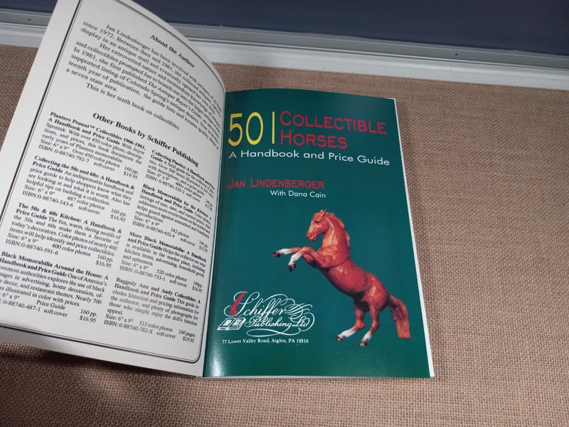 50 Collectible Horses A Handbook and Price Guide Jan Lindenberger Schiffer 1995 gallery