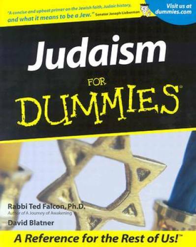 Judaism For Dummies – Paperback By Ted Falcon – GOOD