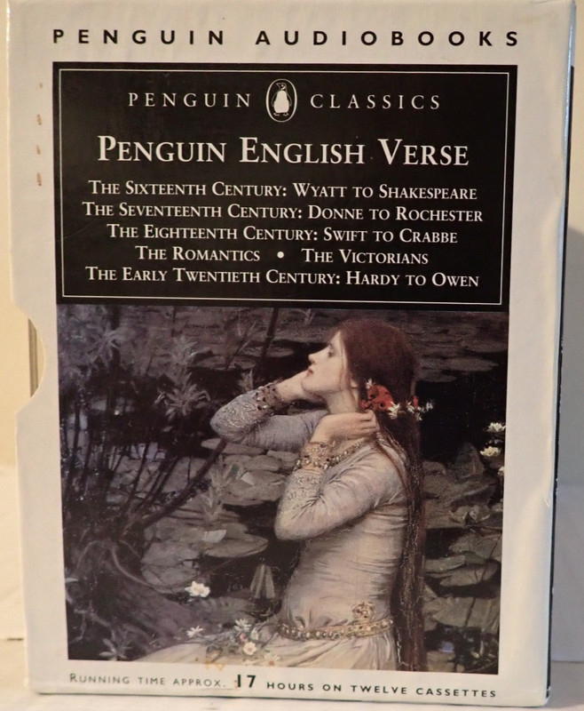 Penguin Audiobooks Penguin English Verse Cassette Set 1-6 (12 Cassettes 6 Books) gallery