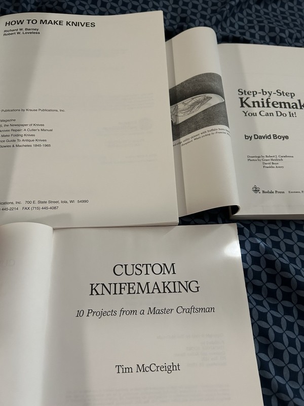 Step- by -Step Knifemaking: You Can Do It! By David Boye Custom Knife making gallery