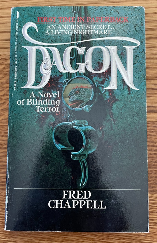 Dagon Fred Chappell Paperback Book Horror 1st Printing St. Martins