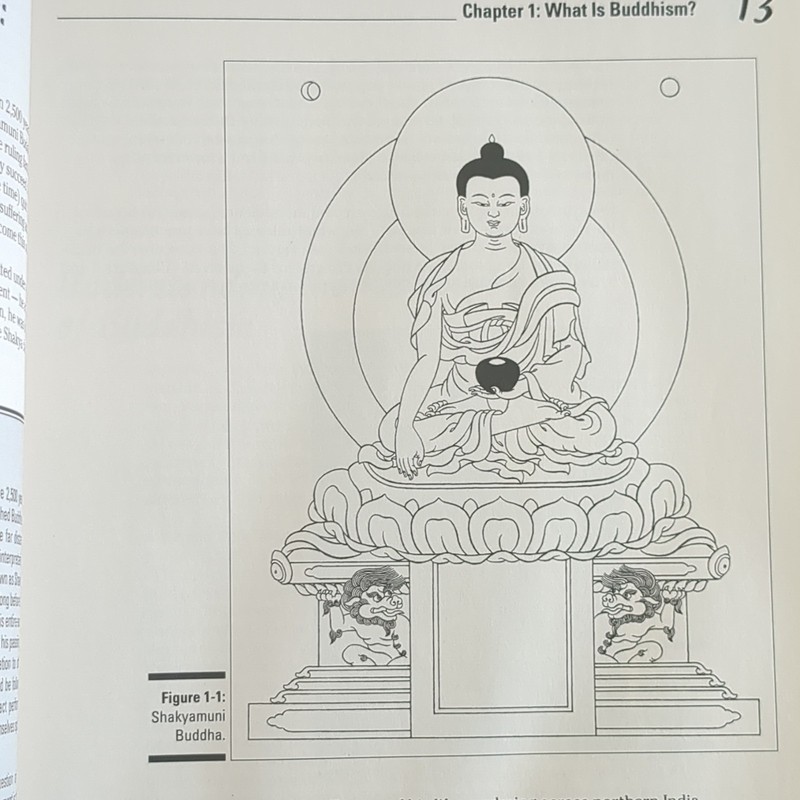 Wiley Publishing Buddhism for Dummies Landaw Bodian Trade Paperback 2002 gallery