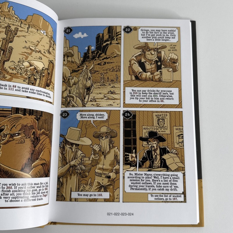 Your Town GNA Western Graphic Novel Adventure Choose Your Path Shuky & 2D gallery