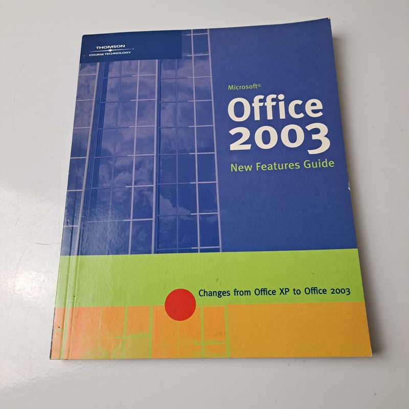 Tech Book Microsoft Office 2003 Features Guide Thomson Course Technology gallery