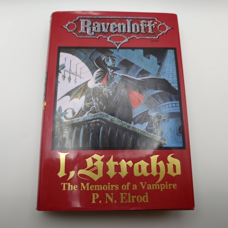 Ravenloft I Strahd P N Elrod 1st Edition 1st Printing 1993 TSR Hardcover DJ